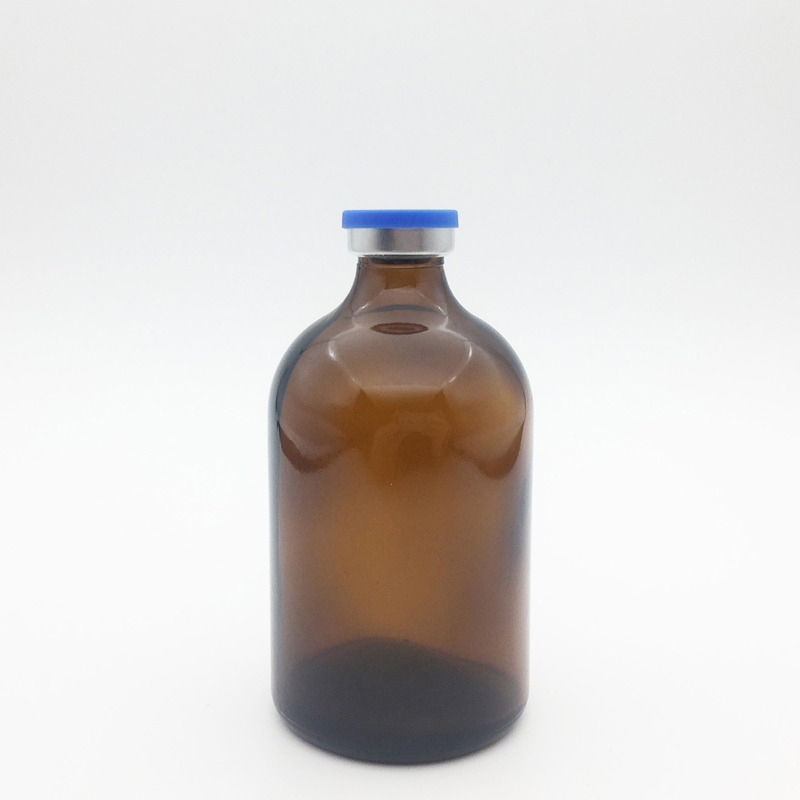 100ml Amber Sterile vial